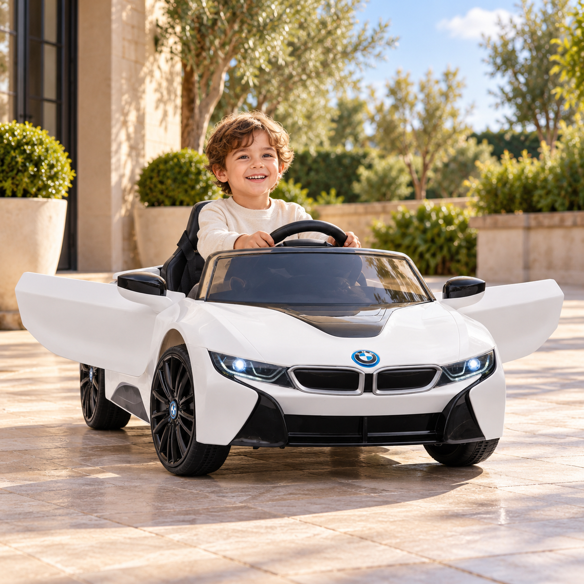 Coche eléctrico para niños BMW i8 Coupe - Wheelyshop