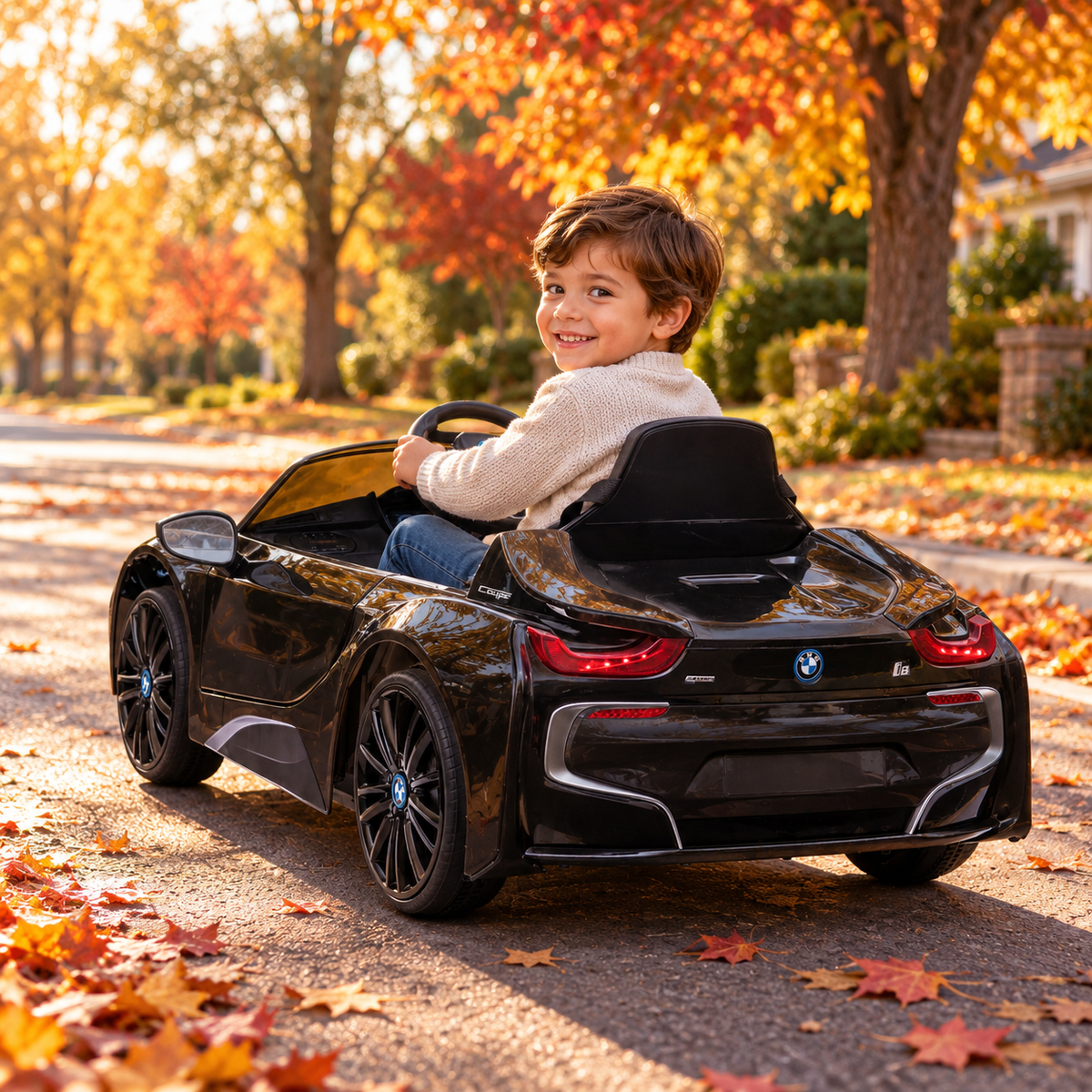 Coche eléctrico para niños BMW i8 Coupe - Wheelyshop