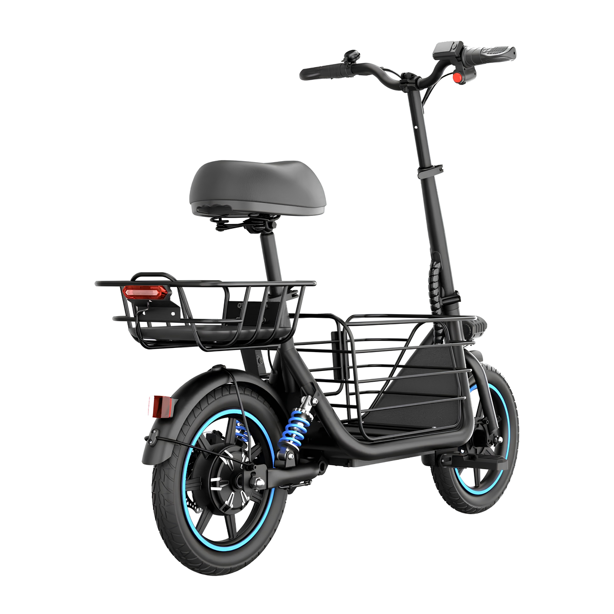 GYROOR C1 Plus, patinete eléctrico con suspensión trasera – Wheelyshop