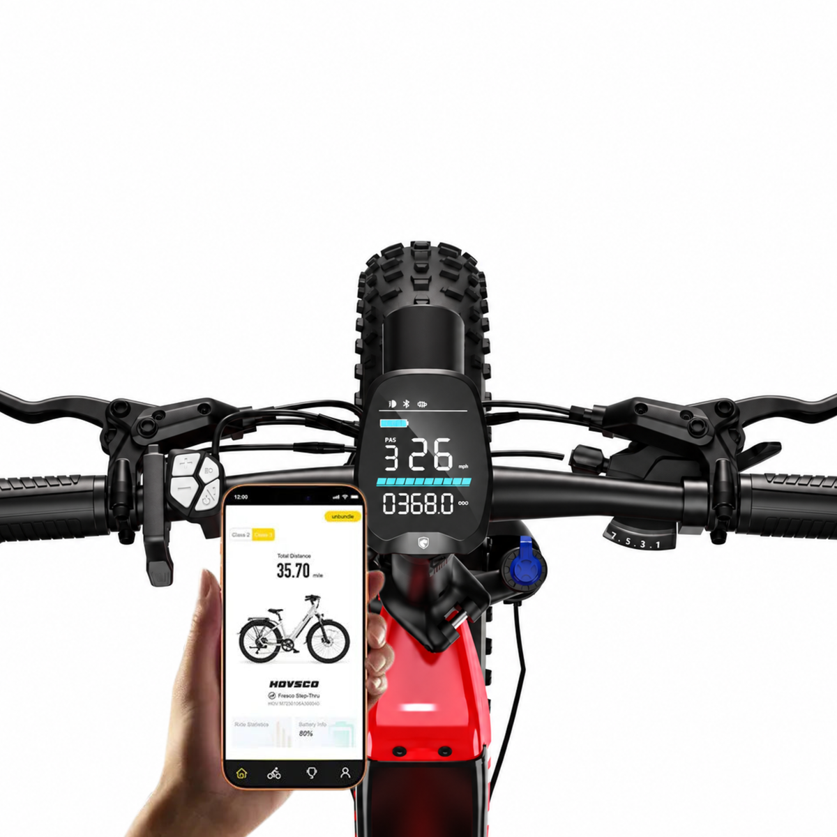HOVSCO HovBeta - Bicicleta eléctrica - Wheelyshop