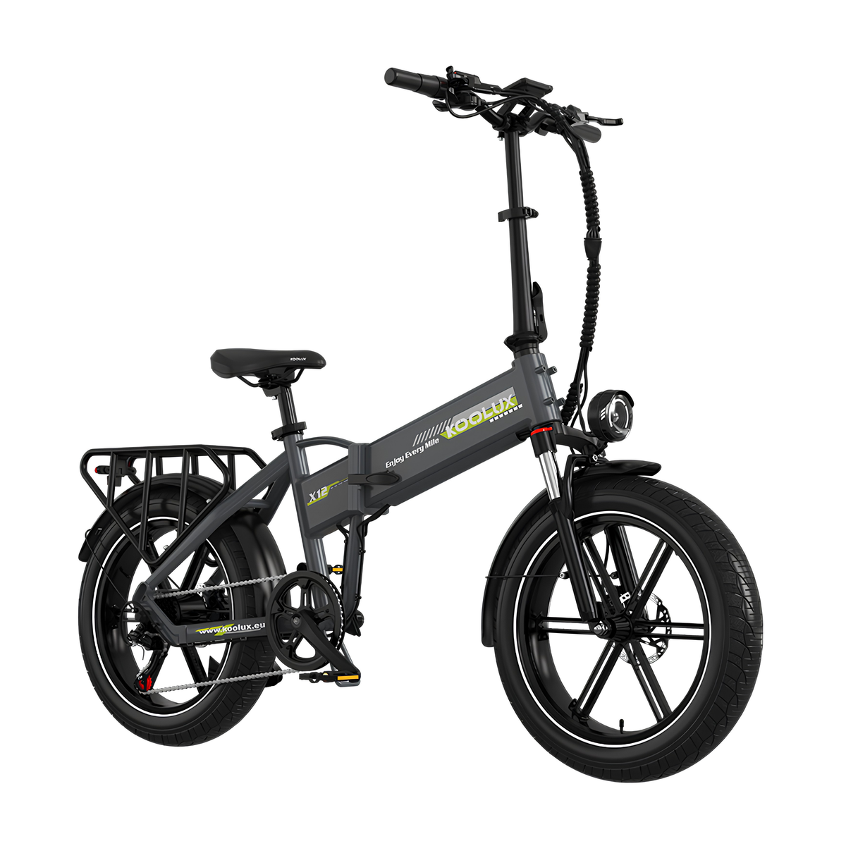 KOOLUX X12 bicicleta eléctrica con neumáticos de aire de 20 pulgadas – Wheelyshop