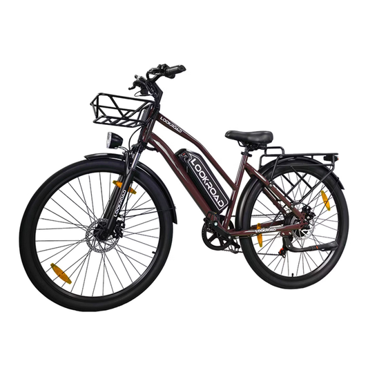 LOOKROAD L28 elcykel – 28 tums pendlingscykel med 500W motor – Wheelyshop
