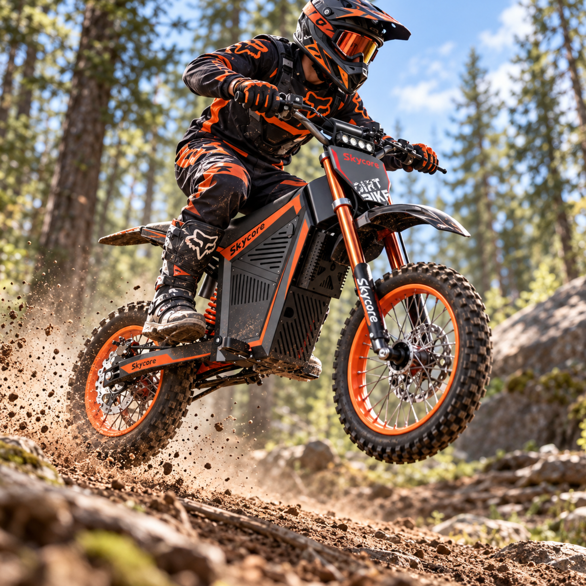 Moto cross eléctrica Skycore S11 con par de 220 Nm – Wheelyshop