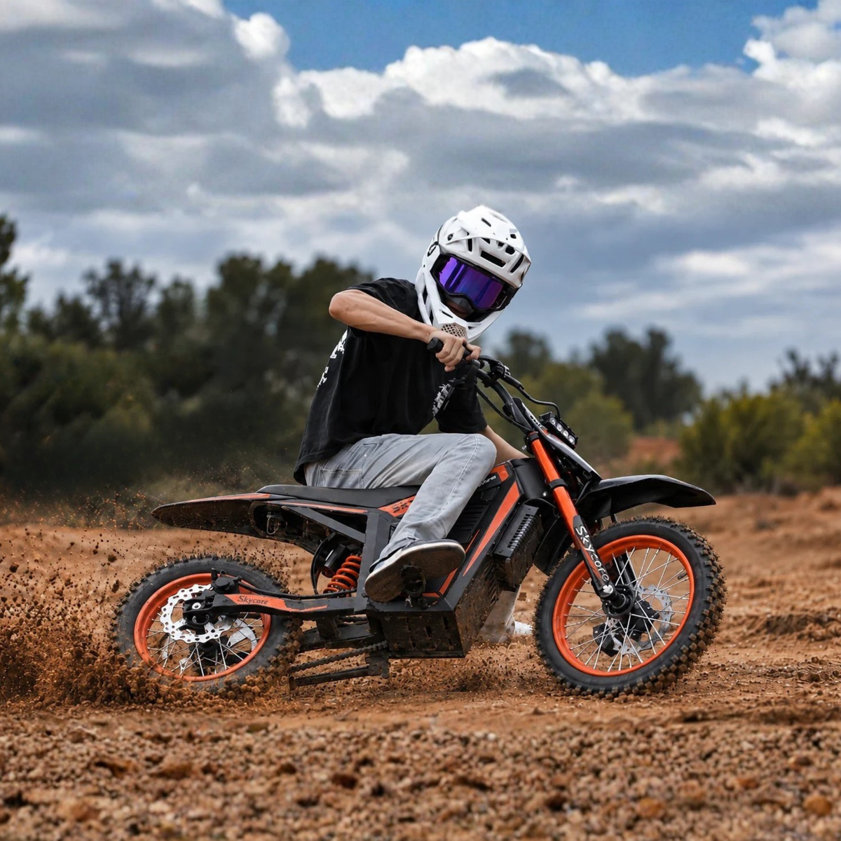 Moto cross eléctrica Skycore S11 con grado de protección IPX6 – Wheelyshop
