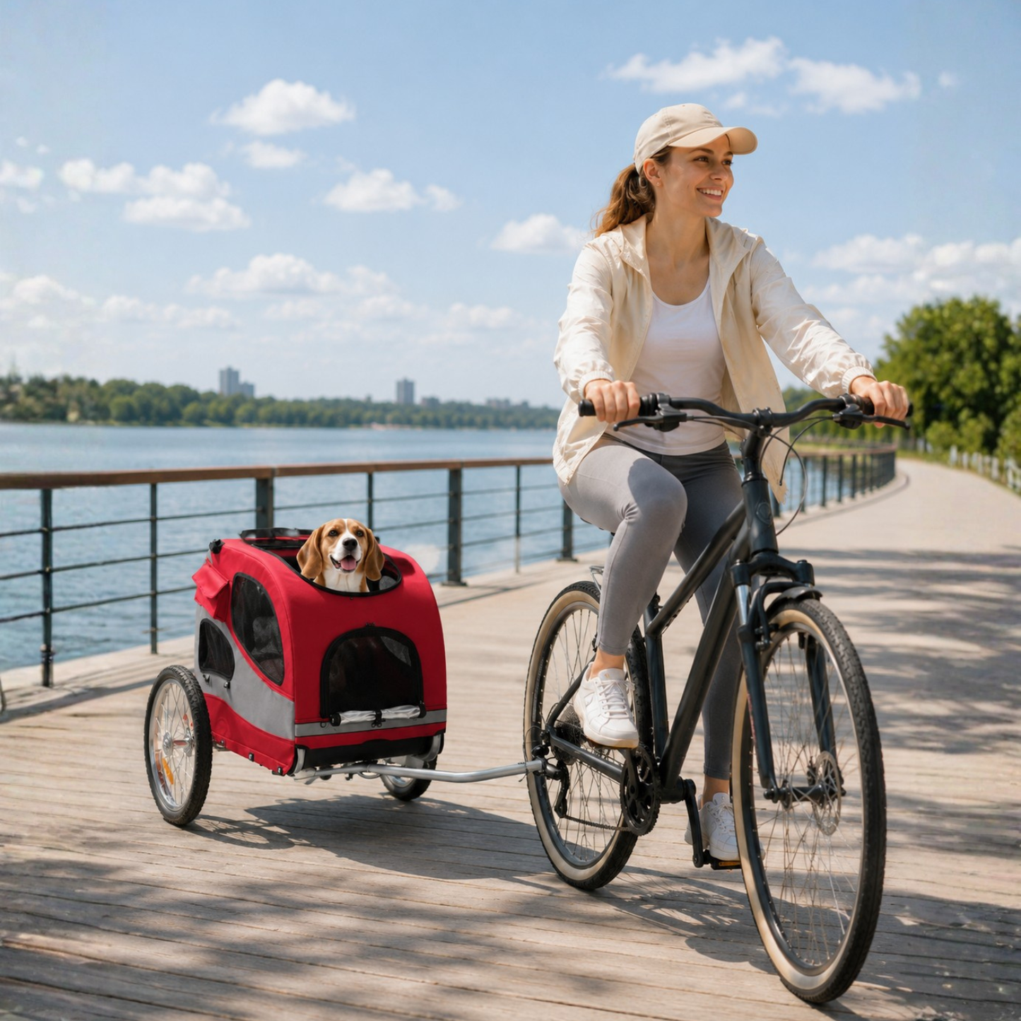 Smart husdjursvagn cykel 10801 - Remolque para mascotas - Wheelyshop