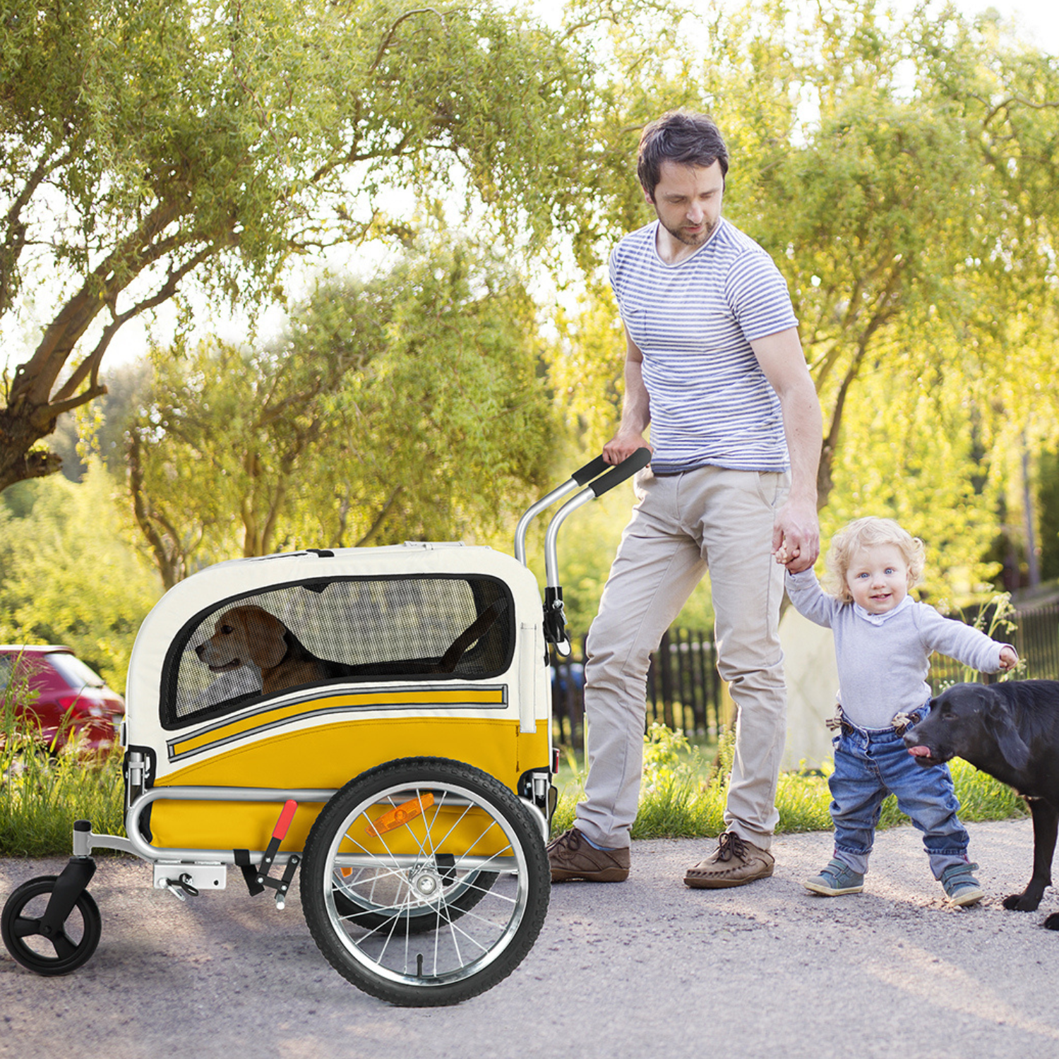 Smart husdjursvagn cykel 20303B - Remolque para mascotas - Wheelyshop