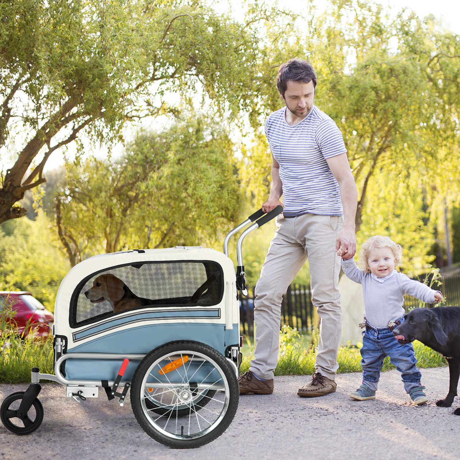 Smart husdjursvagn cykel 20303B - Remolque para mascotas - Wheelyshop