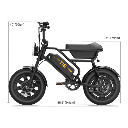 URLIFE T16 - Bicicleta eléctrica - Wheelyshop