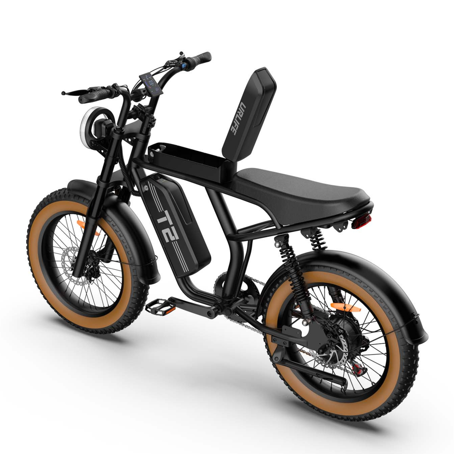 Bicicleta eléctrica URLIFE T2 con chasis con clasificación IP54 – Wheelyshop