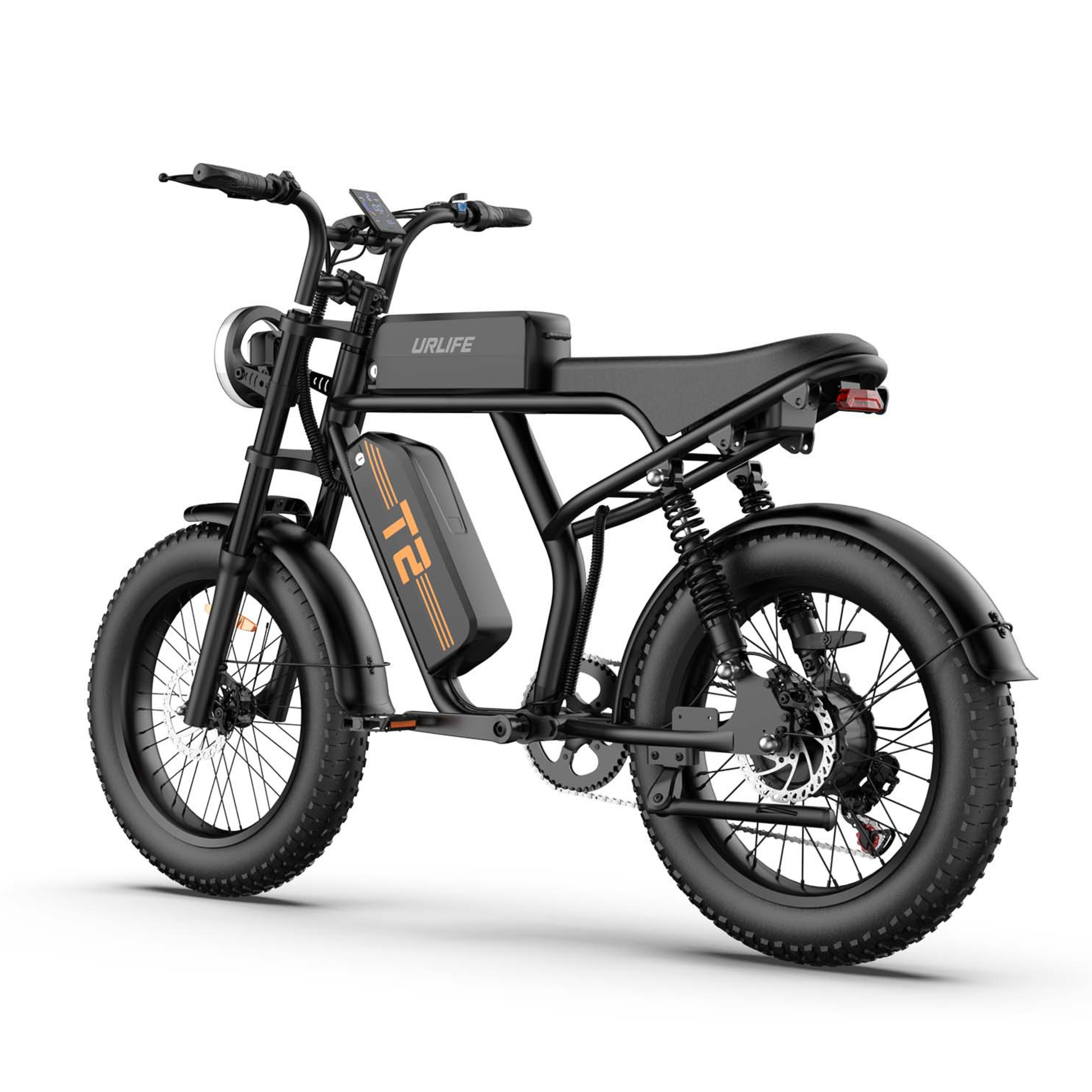 Bicicleta eléctrica URLIFE T2 con neumáticos offroad de aire gruesos – Wheelyshop