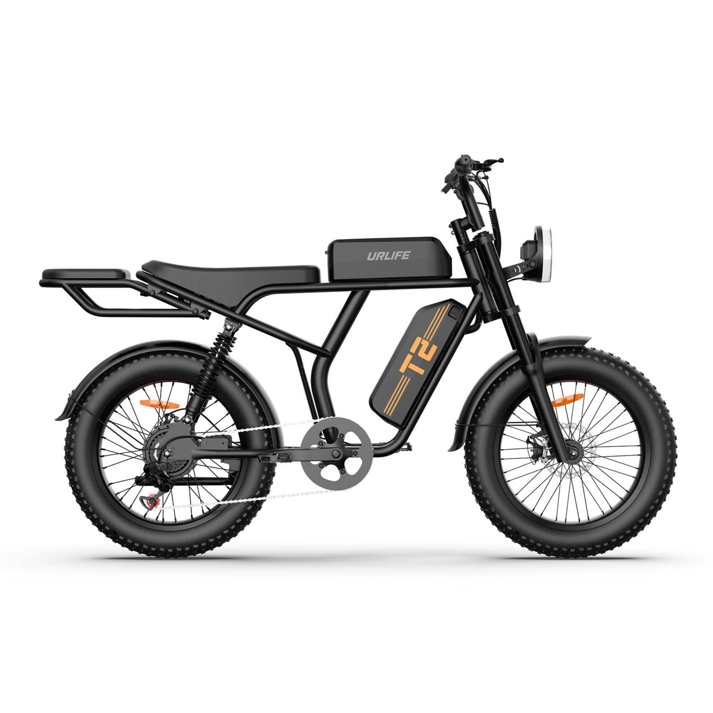 Bicicleta eléctrica URLIFE T2 con frenos de disco delante y detrás – Wheelyshop