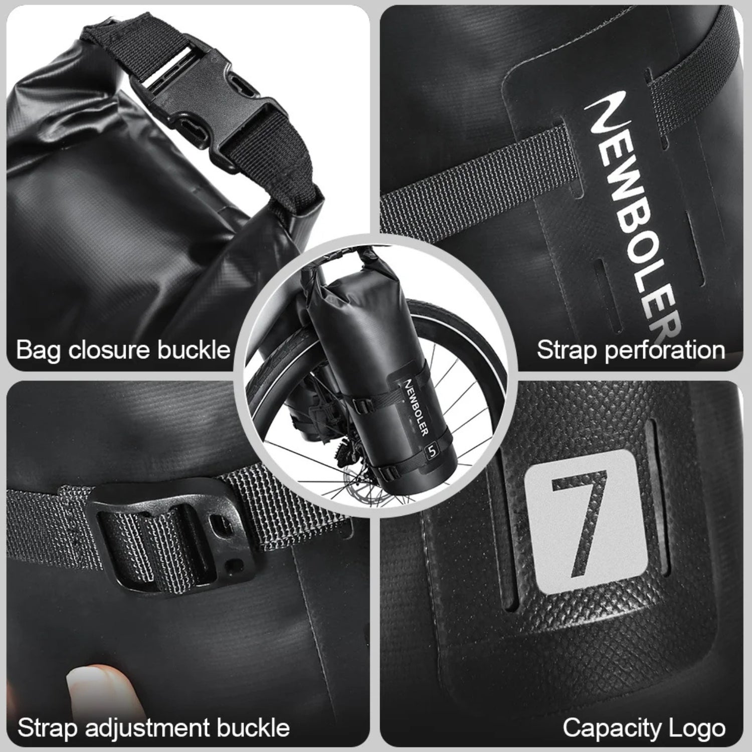 Vattentät frontväska för Cykel