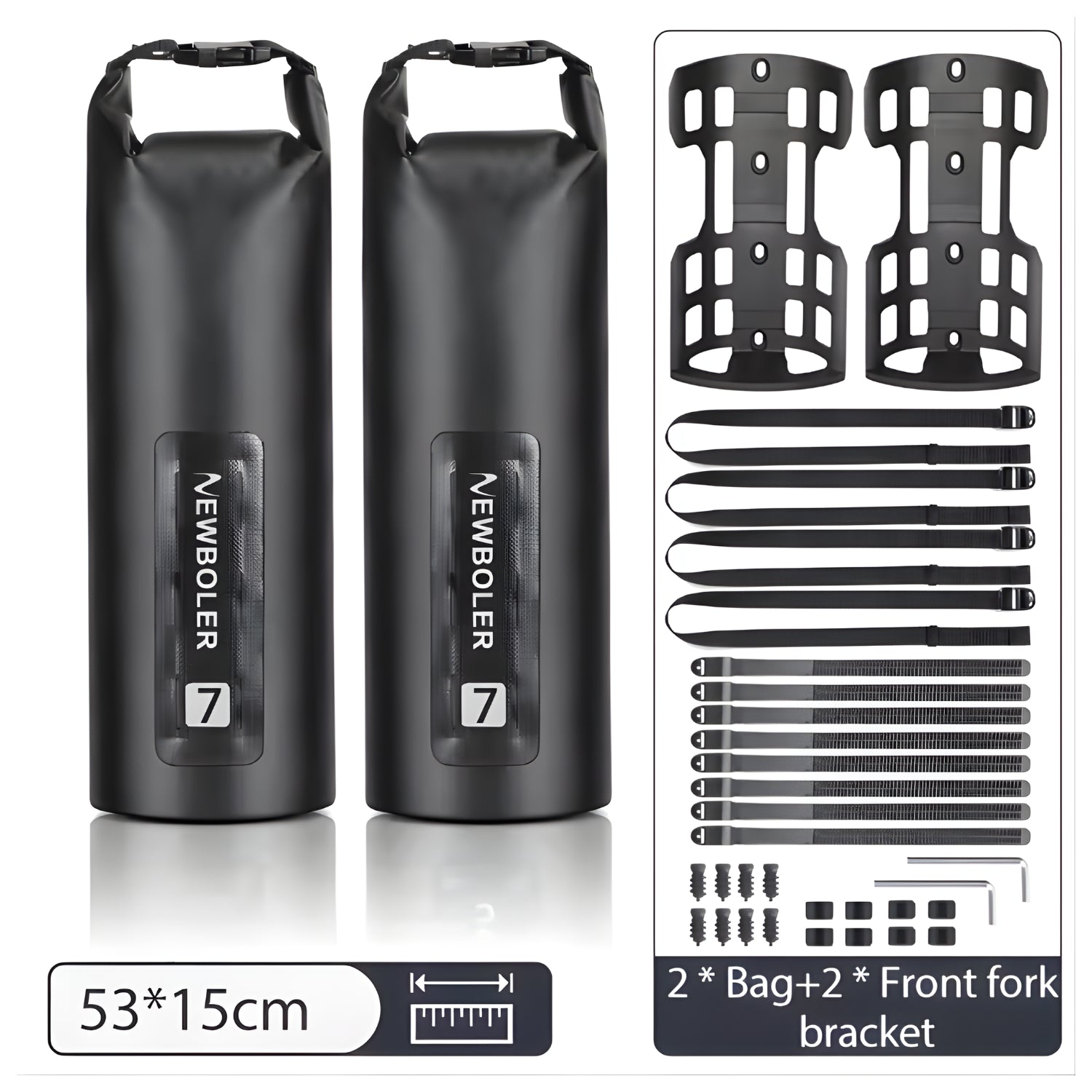 Vattentät frontväska för Cykel