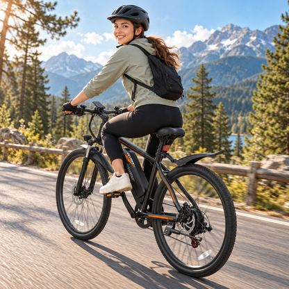 ZONVEER M26 bicicleta eléctrica con tiempo de carga de 4-6 h – Wheelyshop