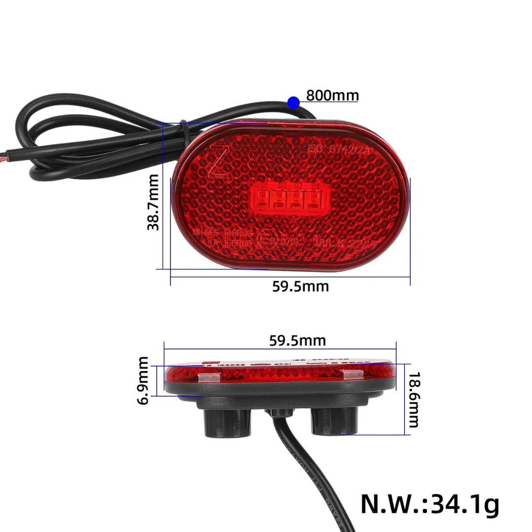 Rear lamp Xiaomi 5 Plus - Spare part - Wheelyshop