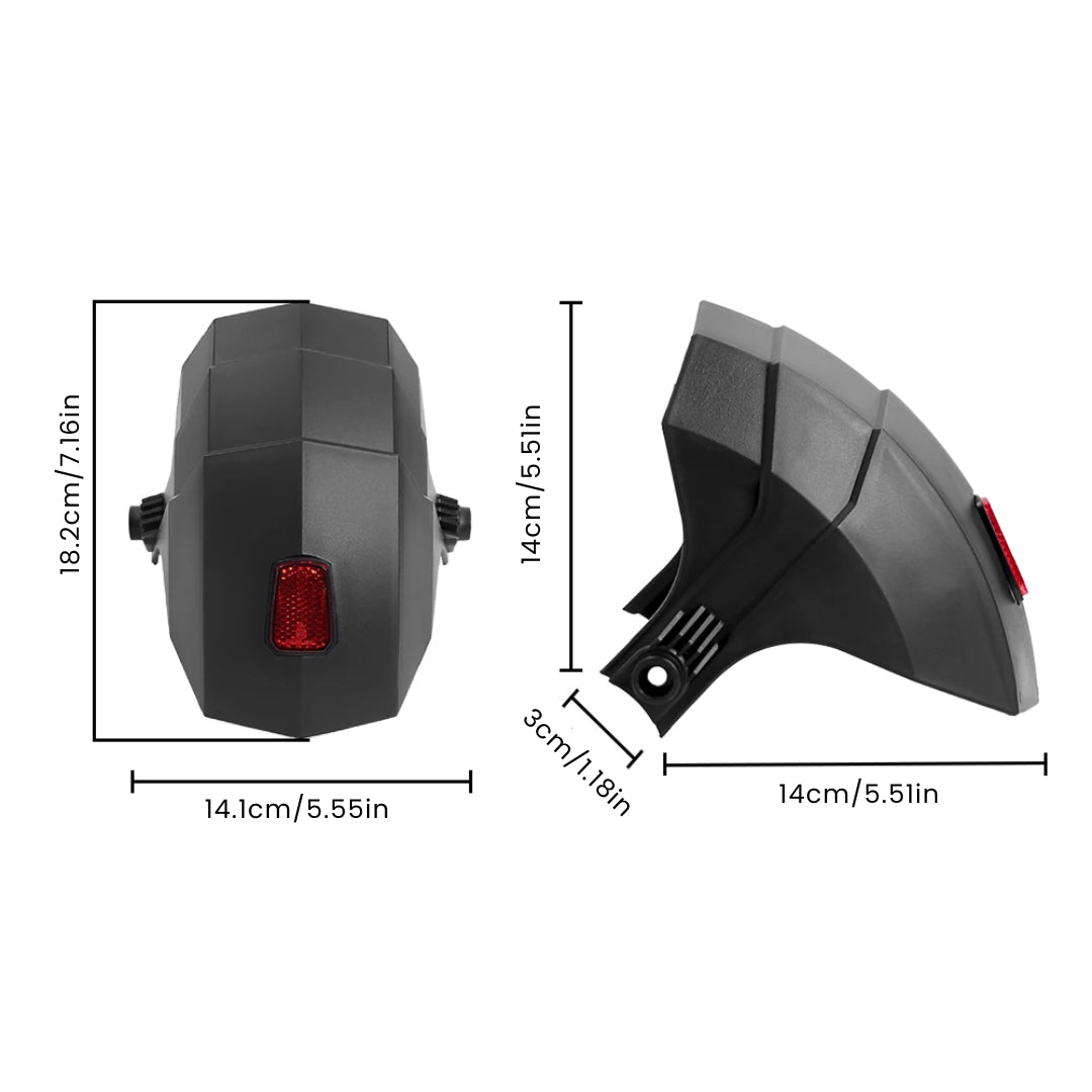 Rear fender kit KuKirin G2/G3/G4 - Spare part - Wheelyshop