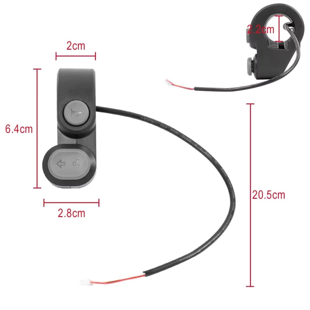 Blinkers - & signalreglage Ninebot G2 - Reservdel - Wheelyshop