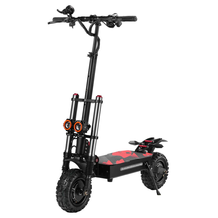 Patinete eléctrico BOYUEDA S3-11 en vista frontal en ángulo