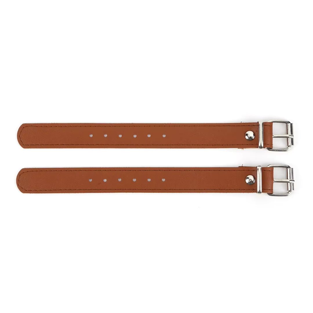 Correas de cuero: cesta de bicicleta Classic Edition