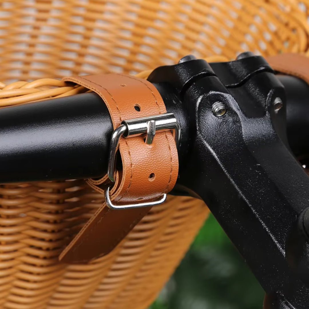 Cesta de bicicleta Classic Edition en primer plano