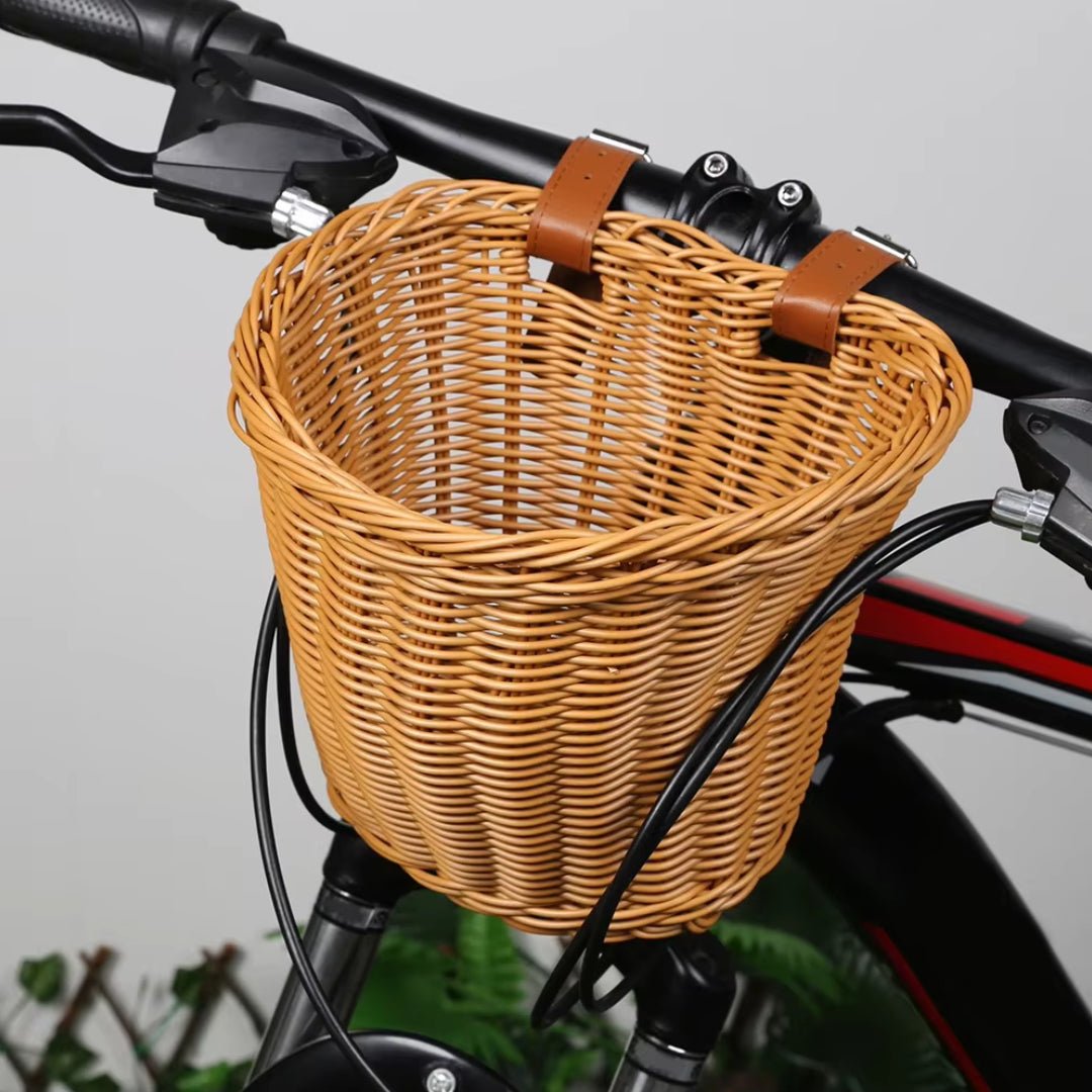 Cesta de bicicleta Classic Edition en una bicicleta