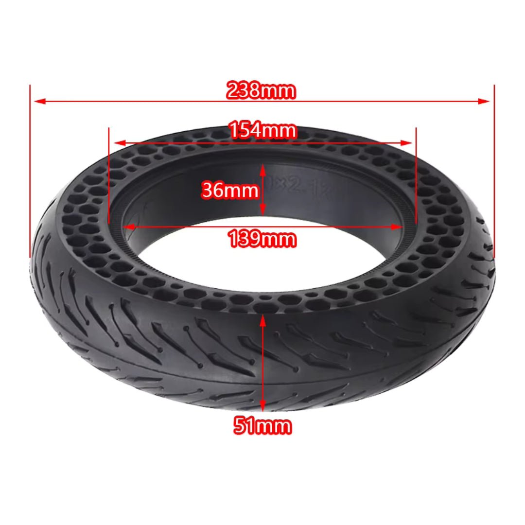 Medidas: neumático Honeycomb de 10" para HX
