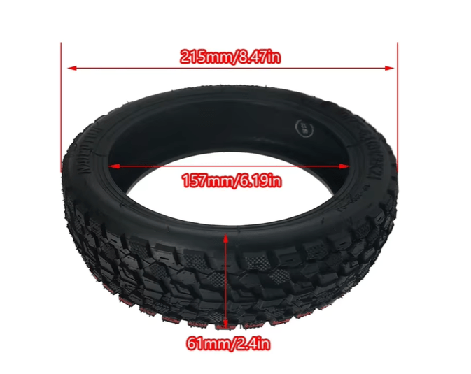 Neumático 8.5" Off - road Luft Xiaomi - Recambio - Wheelyshop