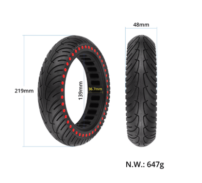 Tire 8.5" Semi - solid Xiaomi - Dot Edition - Spare part - Wheelyshop