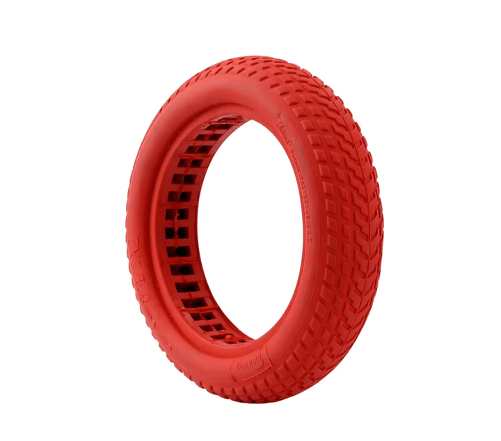 Neumático semimacizo rojo de 8,5" para Xiaomi