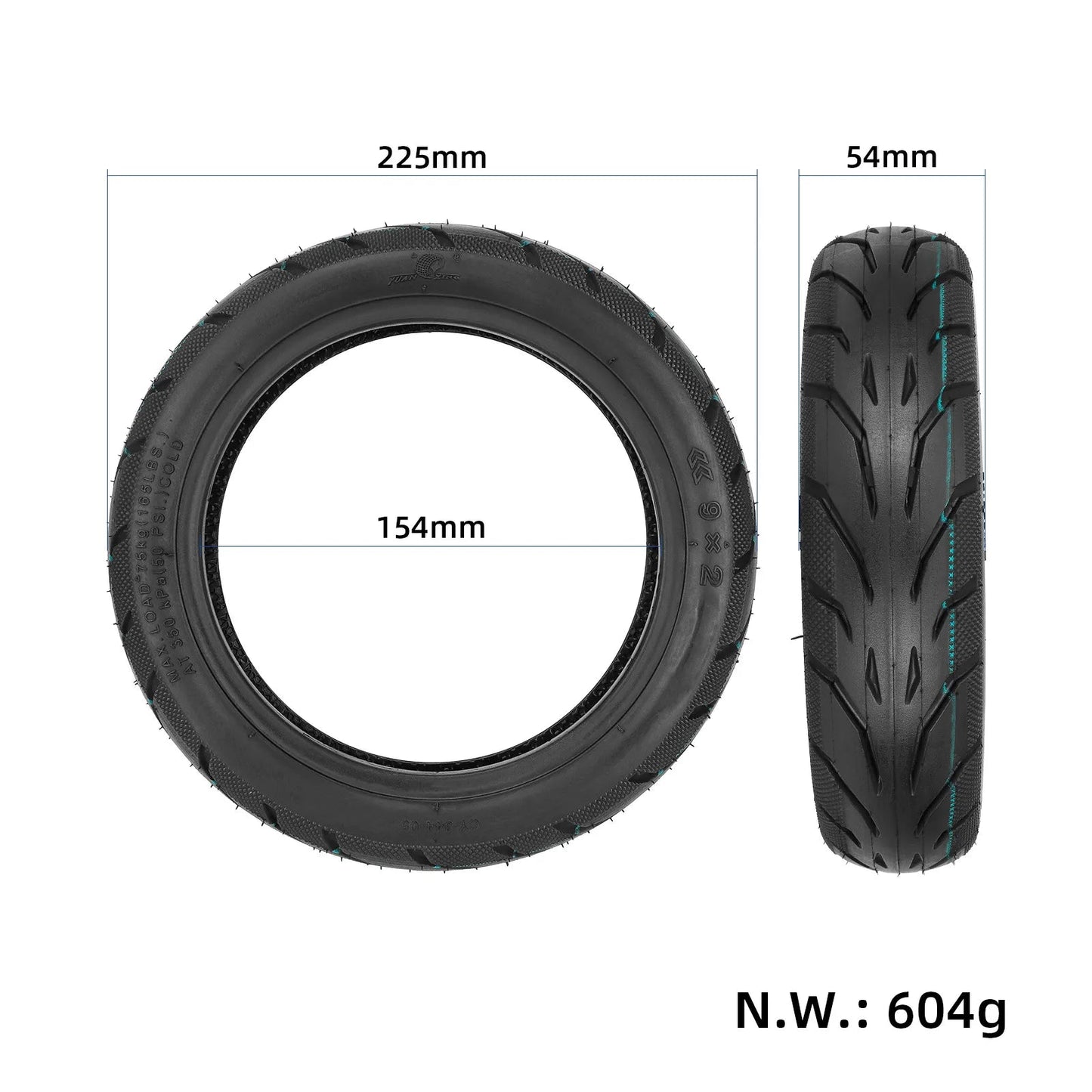 Tire 9.2" Air Xiaomi - Anti puncture gel - Spare part - Wheelyshop