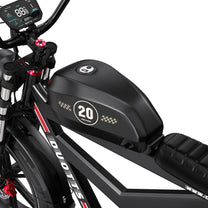 Detalle de la bicicleta eléctrica fat bike Duotts F20