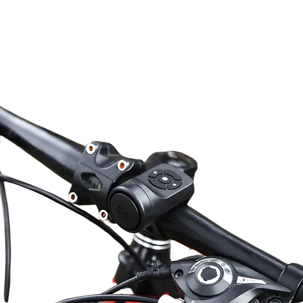 Bocina eléctrica 120 dB en una bicicleta