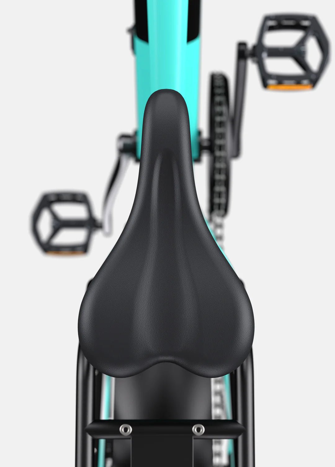 Bicicleta eléctrica fat bike ENGWE E26 vista desde arriba