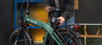 Detalle de la bicicleta eléctrica plegable fat bike ENGWE EP-2 3.0 Boost
