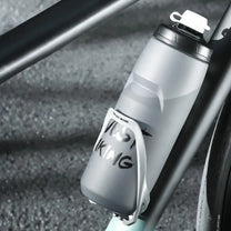 Portabotellas para cuadro de bicicleta eléctrica con una botella