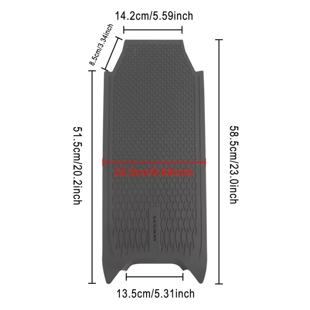 Medidas: alfombrilla de goma para Ninebot GT1/GT2