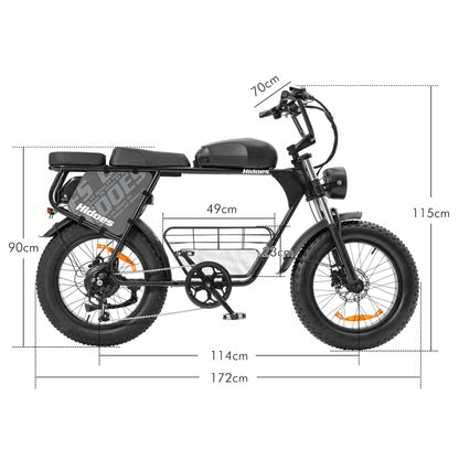 Hidoes B9 - Bicicleta eléctrica - Tienda de ruedas