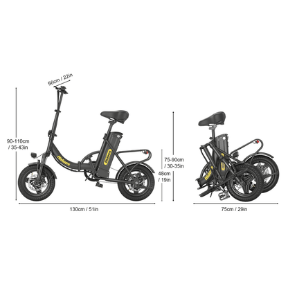 Hidoes C5 - Bicicleta eléctrica - Tienda de ruedas