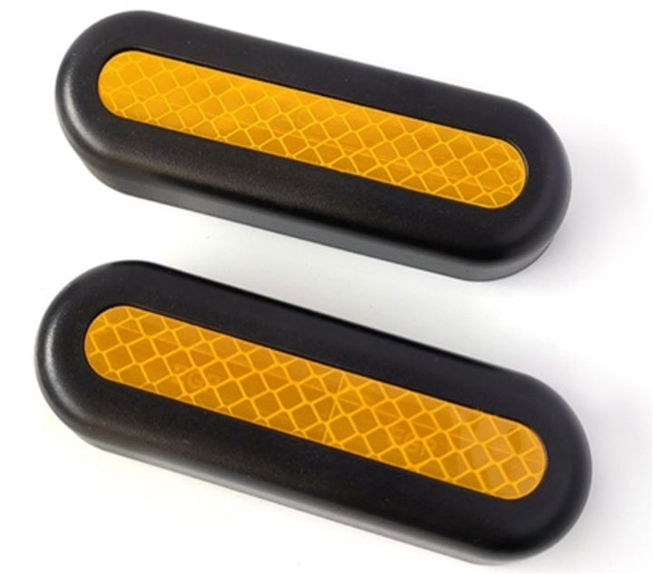 Tapacubos reflectantes para Ninebot G30, ambas piezas