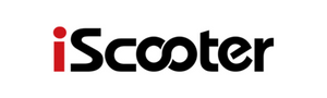 iScooter logotyp – elsparkcyklar och elektriska scootrar från iScooter hos Wheelyshop