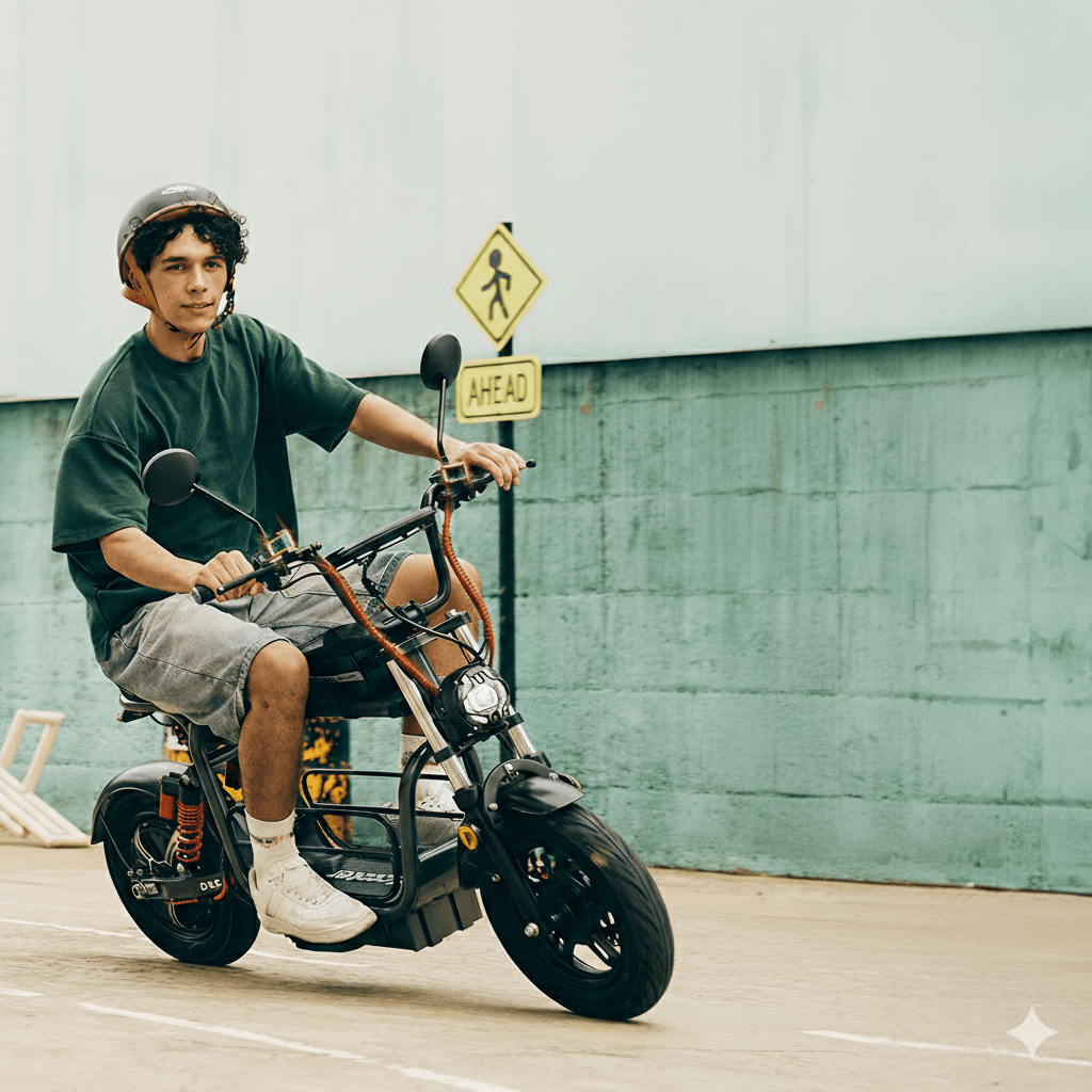 iScooter DX5 - Elsparkcykel - Wheelyshop