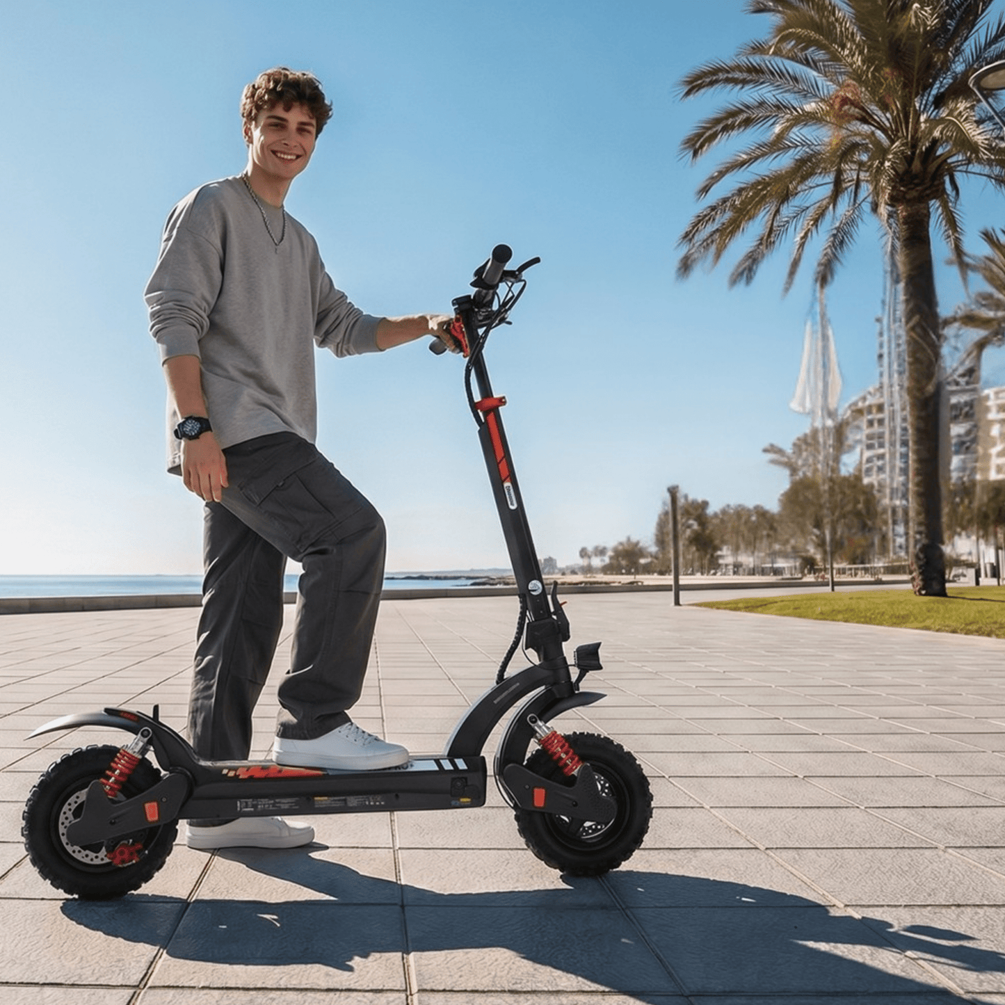 iScooter GX3 Pro - Elsparkcykel - Wheelyshop