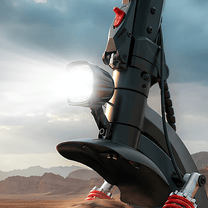 Faro delantero del iScooter GX3 Pro