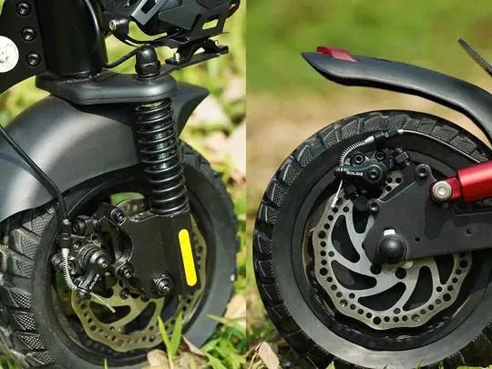 Rueda trasera del iScooter iX4