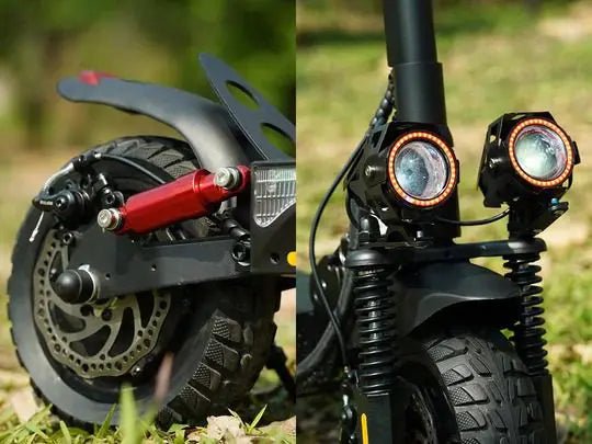 Faro delantero del iScooter iX4