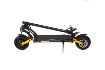 Patinete eléctrico KAABO MANTIS 10 Plus plegado en color amarillo
