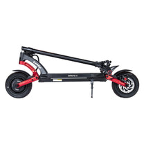 Patinete eléctrico KAABO MANTIS 10 Plus plegado en color rojo