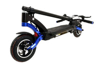 Patinete eléctrico KAABO MANTIS 8 PLUS plegado en color azul
