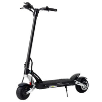 Patinete eléctrico KAABO MANTIS 8 PLUS en vista frontal en ángulo desde el lado opuesto