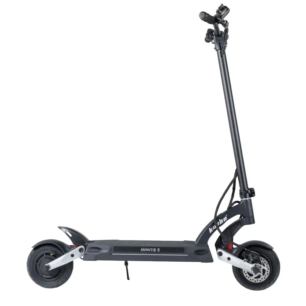 Patinete eléctrico KAABO MANTIS 8 PLUS visto desde el lado opuesto